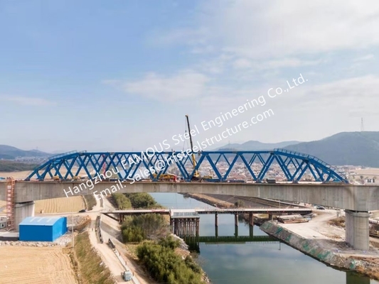 CHINA Modulaire Gegalvaniseerde Staalbrug, de Tijdelijke Draagbare Enige Brug ASTM van de Steegweg leverancier