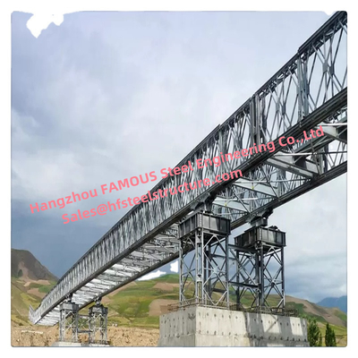 CHINA Zilveren gegalvaniseerde stalen brug met aangepaste laadcapaciteit leverancier