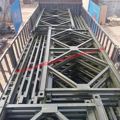 CHINA De draagbare pre Gebouwd van het de Delenmetaal van de Staalbrug Norm van de Systeemsteun CE/ASTM leverancier