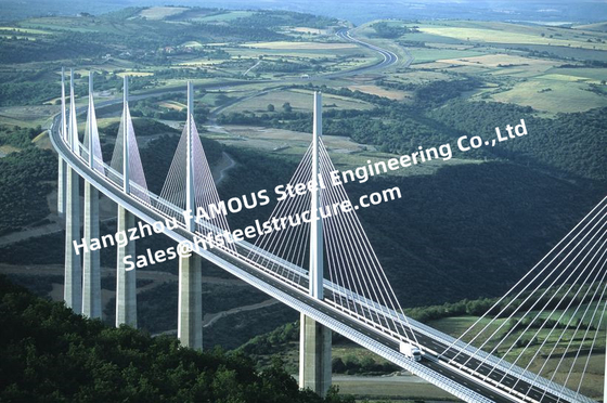 CHINA De geprefabriceerde Deltabrug van de Staal Structurele Bundel voor Weg Permanent Gebruik leverancier