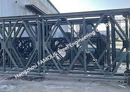 China De blauwe van het de Componentenstaal van de Staalbrug van de Structuuracrossing Rivier Q345B - Q460C-Rang leverancier