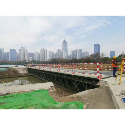 CHINA Van de de Bundelbrug van het dek de Ononderbroken Staal Snelle Levering Modulair Bailey For Emergency Use leverancier