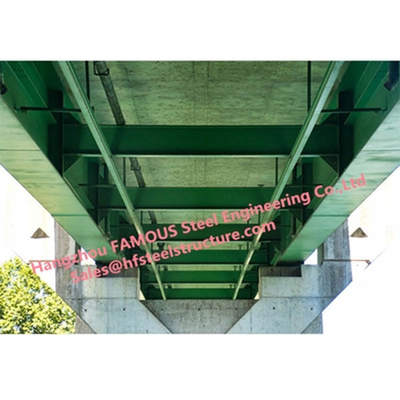 CHINA 3 m hoog en 10 m breed staal brug met beugel met seismische weerstand leverancier
