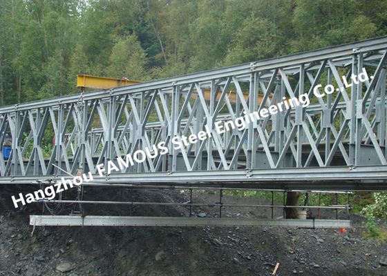 CHINA Multi - Bouw van het Staalbailey bridges structural formwork truss van de Spanwijdte de Enige Steeg leverancier