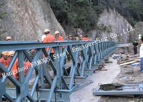 CHINA Duurzaamheid gewaarborgd gegalvaniseerde stalen brug met gemakkelijke installatie en weinig onderhoud leverancier