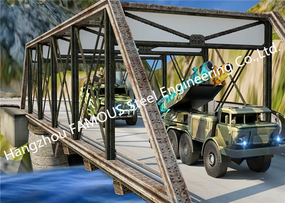 CHINA Aanpassing Steel Militair Bailey Bridge 40t laadvermogen voor truss leverancier