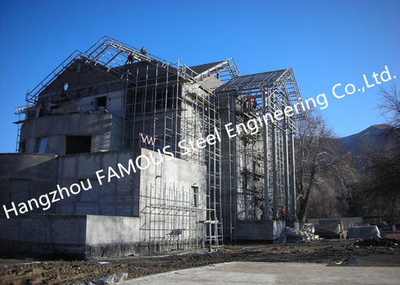 CHINA Lichtgewicht de Villahuis pre-Gebouwde Bouwconstructie van de Staalstructuur met Bekledingssystemen leverancier