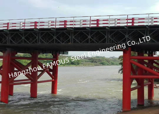 CHINA 12 maanden Staal-Bailey-Overpass-Bridge Installatie Bolt verbinding leverancier
