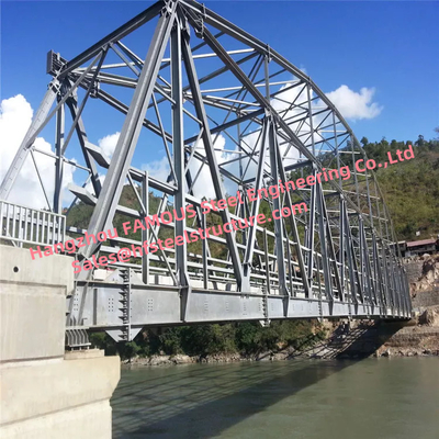 101000m 29m de Hoogte Geprefabriceerde Gegalvaniseerde Brug van de Staalbundel 50 Jaar Geplande levensduur leverancier
