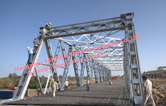 de 320m Overspannen Brug van het Bundelstaal voor Weg en Spoorweg leverancier