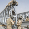 SSR tijdelijke stalen truss brug snelle assemblage militaire Bailey leverancier