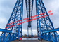 De blauwe van het de Componentenstaal van de Staalbrug van de Structuuracrossing Rivier Q345B - Q460C-Rang leverancier
